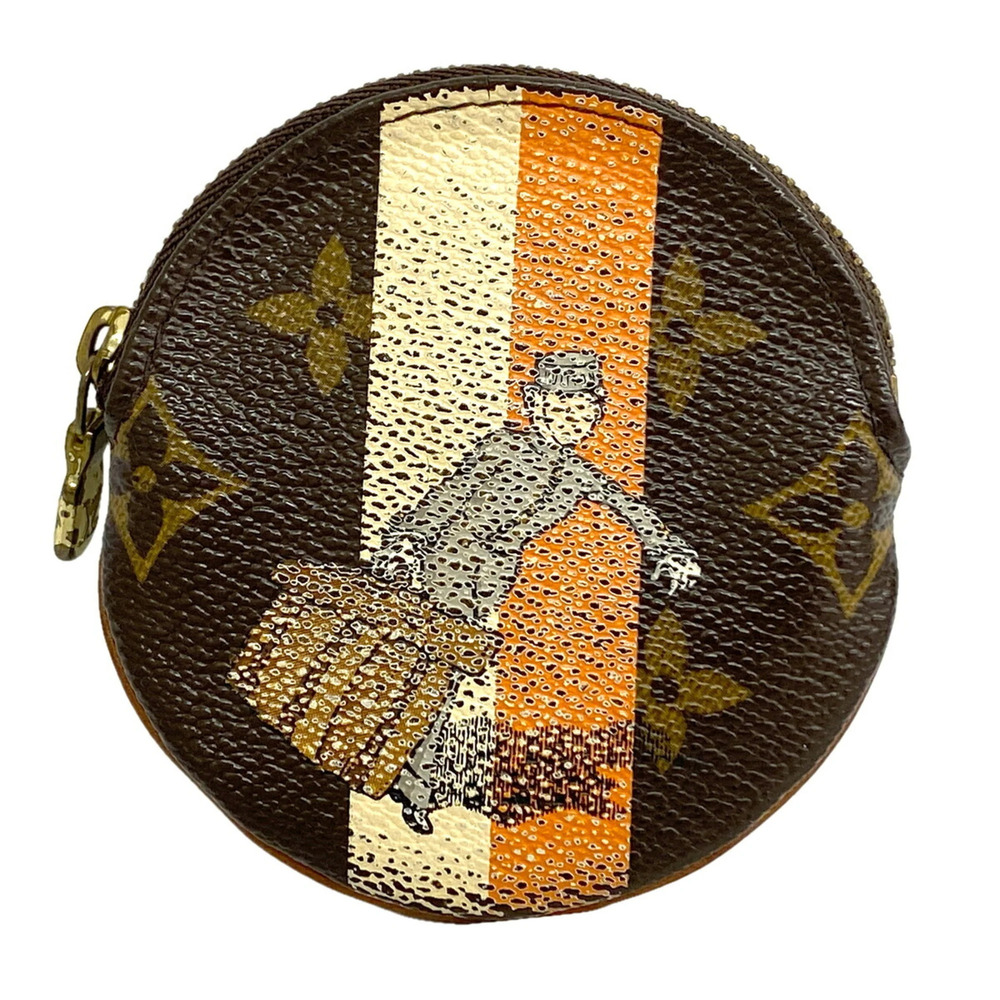 Louis Vuitton Monogram Groom Portemonnaie Long Wallet/Coin Case M60037 Orange...